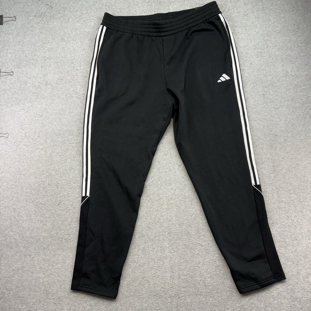 Adidas Mens 3-Stripes Regular Tricot Pants Blue Size 3XT2 3XL TALL BIG track